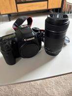Canon EOS 80D + EFS 55 - 250mm lens, Audio, Tv en Foto, Fotocamera's Digitaal, Ophalen, Gebruikt, Canon