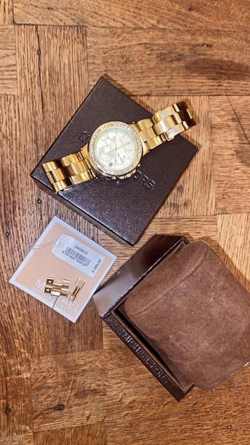 Michael Kors originele dameshorloge goud MK 5623 disponible aux enchères