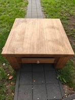 Salontafel uit Eik met schuiflade., Huis en Inrichting, Ophalen, Zo goed als nieuw