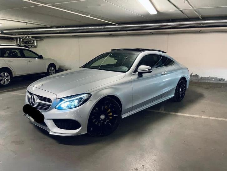 Mercedes-Benz Classe C AMG C 180 COUPÉ, Autos, Mercedes-Benz, Particulier, Classe C, Essence, Coupé, 2 portes, Automatique, Argent ou Gris