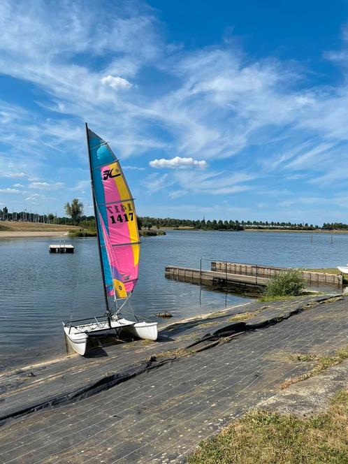 Hobie cat 13, Watersport en Boten, Catamarans, Gebruikt, Ophalen
