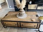 Landelijke salontafel, 100 tot 150 cm, Landelijk, Minder dan 50 cm, Rechthoekig