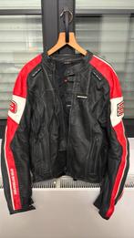 Leder motorpak vest maat 54 en broek maat 52 voor mannen, Ophalen, Heren