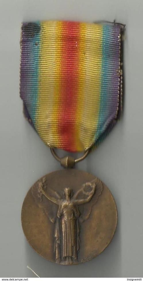 medaille wo1 met lint, Verzamelen, Militaria | Algemeen, Landmacht, Lintje, Medaille of Wings, Ophalen