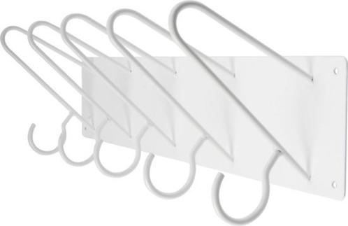 Kapstok Leitmotiv 'render', Huis en Inrichting, Woonaccessoires | Kapstokken, Nieuw, Wandkapstok, Minder dan 100 cm, Metaal, Ophalen of Verzenden