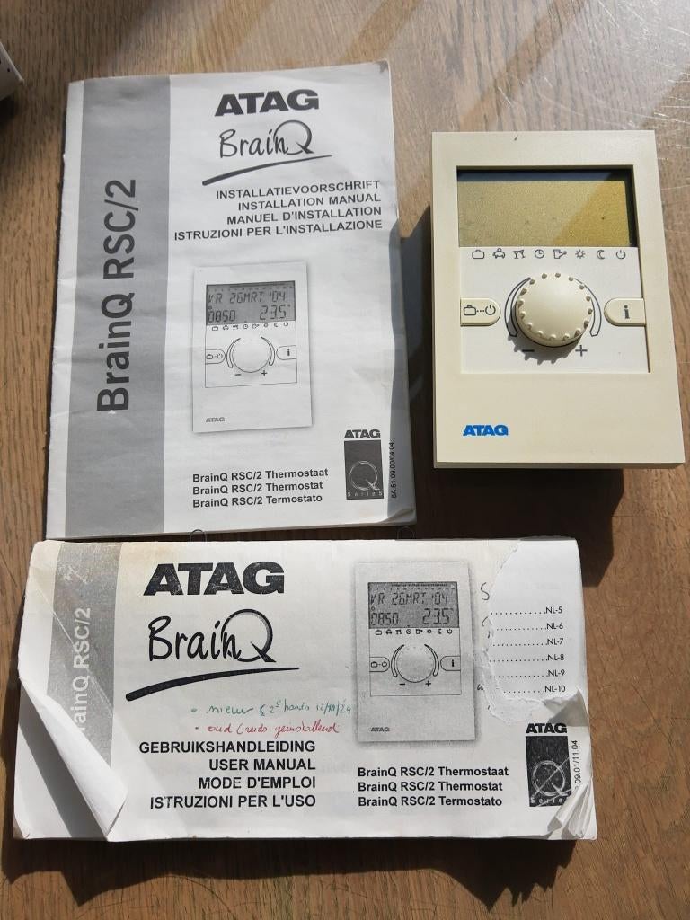 Thermostaat Atag BrainQ RSC/2, Enlèvement, Utilisé