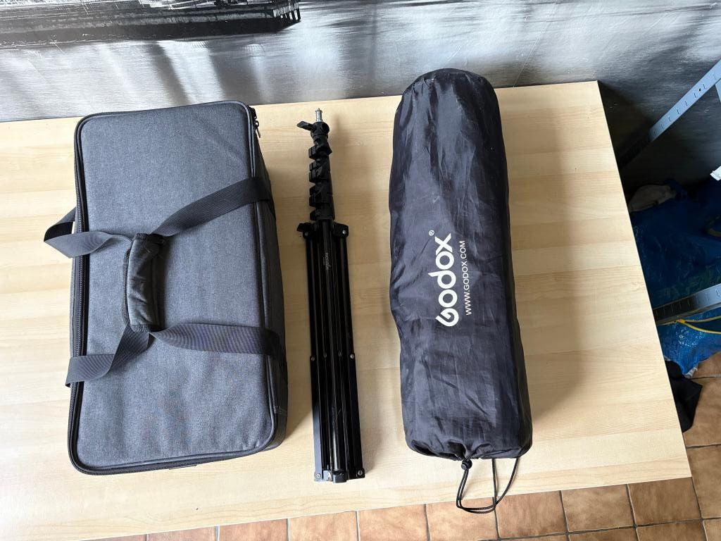 GODOX VL200 — VIDEOVERLICHTINGSSET, Ophalen, Gebruikt, Lamp of Flitsset