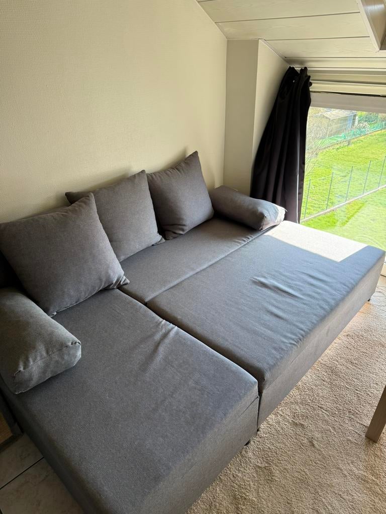 Canapé convertible, Maison & Meubles, Chambre à coucher | Canapés-lits, Enlèvement, Neuf, Gris