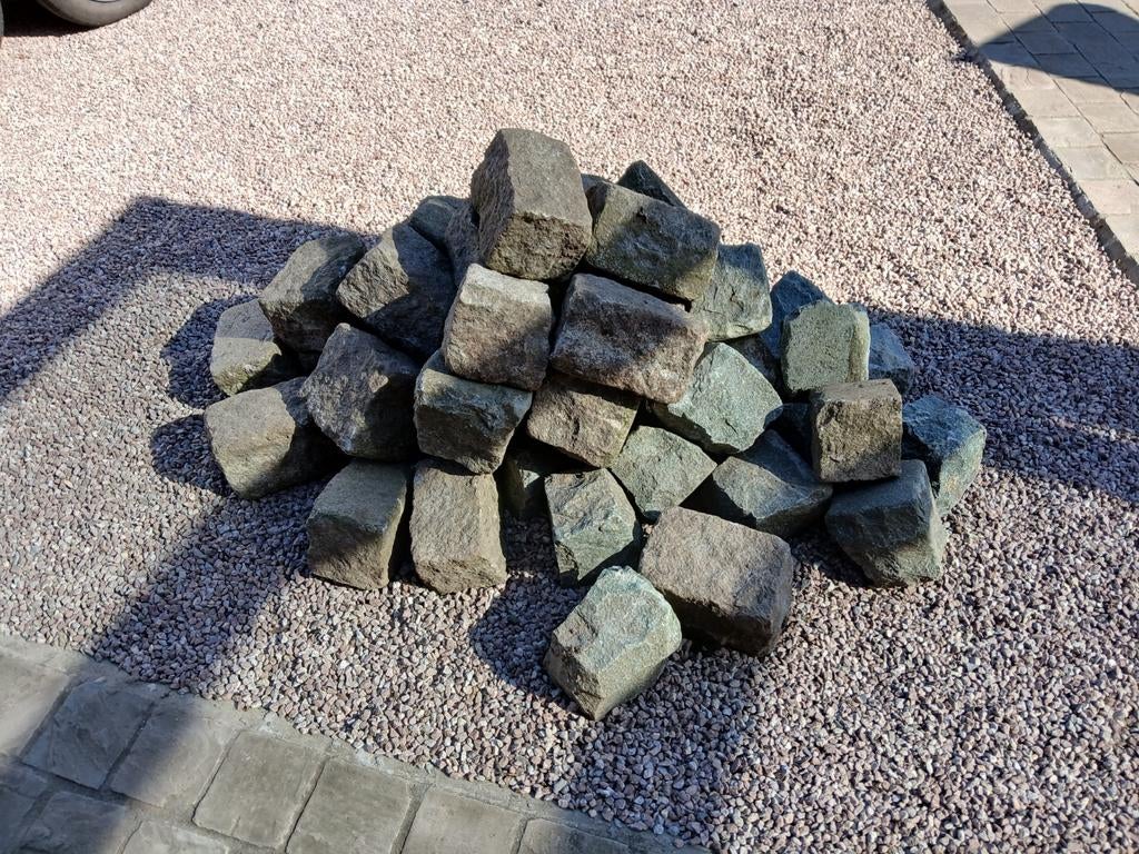 gratis kasseien, Tuin en Terras, Grind, Keien en Split, Ophalen