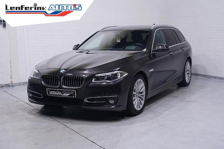 BMW 535 5-serie Touring 535d Luxury line NAP Navi Head up Sp, Autos, BMW, Entreprise, Série 5, ABS, Phares directionnels, Airbags