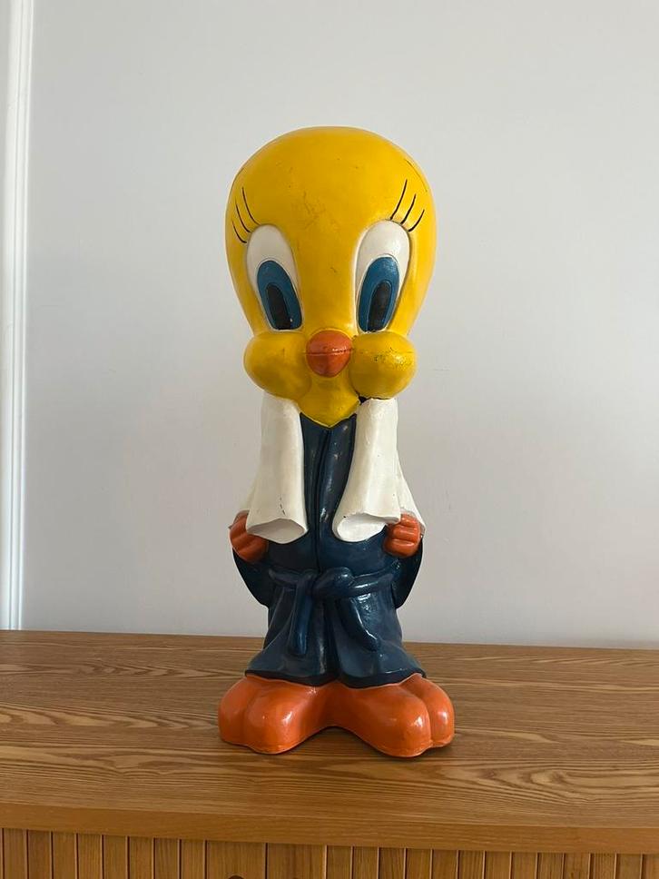 Vintage Tweety (Looney Tunes) beeld, Verzamelen, Beelden en Beeldjes, Gebruikt, Overige typen, Ophalen