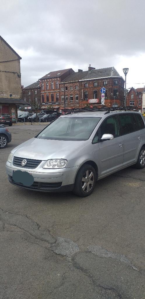Touran 1.9 tdi, Autos, Argent ou Gris, Achat, 4 portes, 7 places