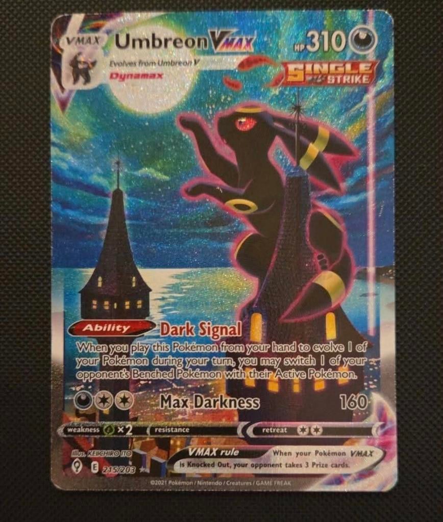 Umbreon vmax, Verzenden