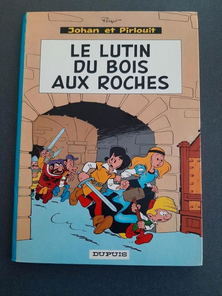 Johan et Pirlouit 3 : Le lutin du Bois aux Roches EO 1967, Livres, BD