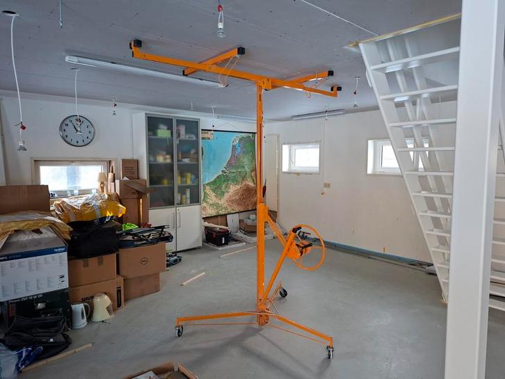 Professionele platenlift Gyproc, Bricolage & Construction, Treuils et Palans, Comme neuf, Manuelle, Enlèvement