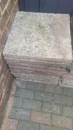 Gratis 25 stuks Terastegels 50cm 50cm. Dikte 4cm, Tuin en Terras, Ophalen