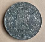 1858 - 5 francs - Leopold I, Ophalen of Verzenden