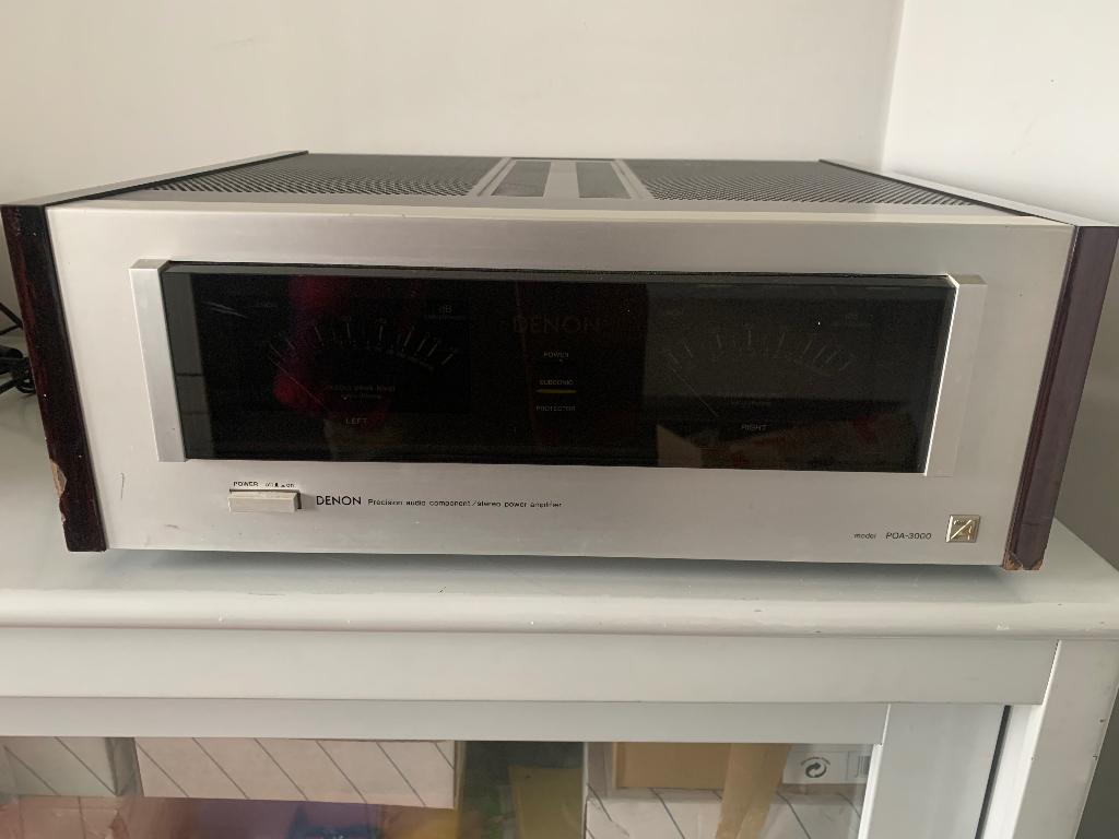 Topversterker DENON poa 3000, Audio, Tv en Foto, Ophalen, Denon, Zo goed als nieuw, 120 watt of meer