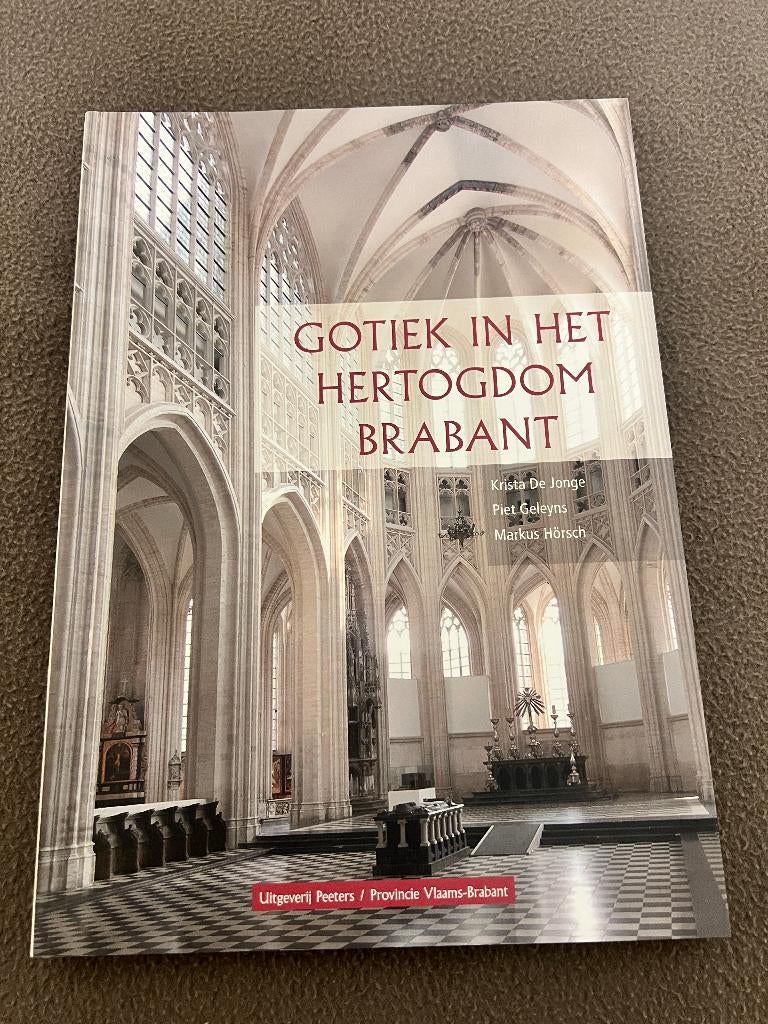 Gotiek in het Hertogdom Brabant., Livres, Histoire & Politique, Comme neuf, 14e siècle ou avant, Enlèvement ou Envoi