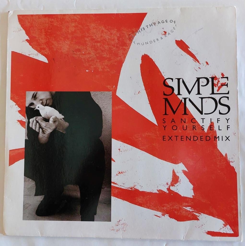 Simple Minds – Sanctify Yourself (Extended Mix), CD & DVD, Vinyles | Rock, 12 pouces, Enlèvement ou Envoi