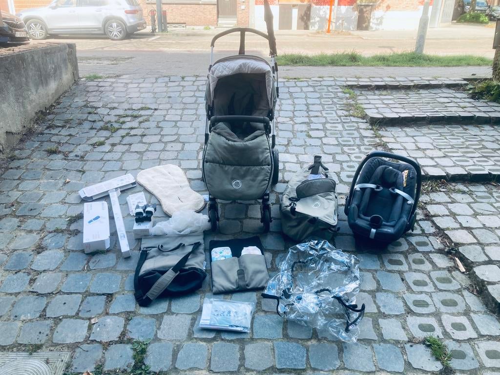 Bugaboo Cameleon 3 plus accessoires, Kinderen en Baby's, Kinderwagens en Combinaties, Gebruikt, Verstelbare duwstang, Bugaboo