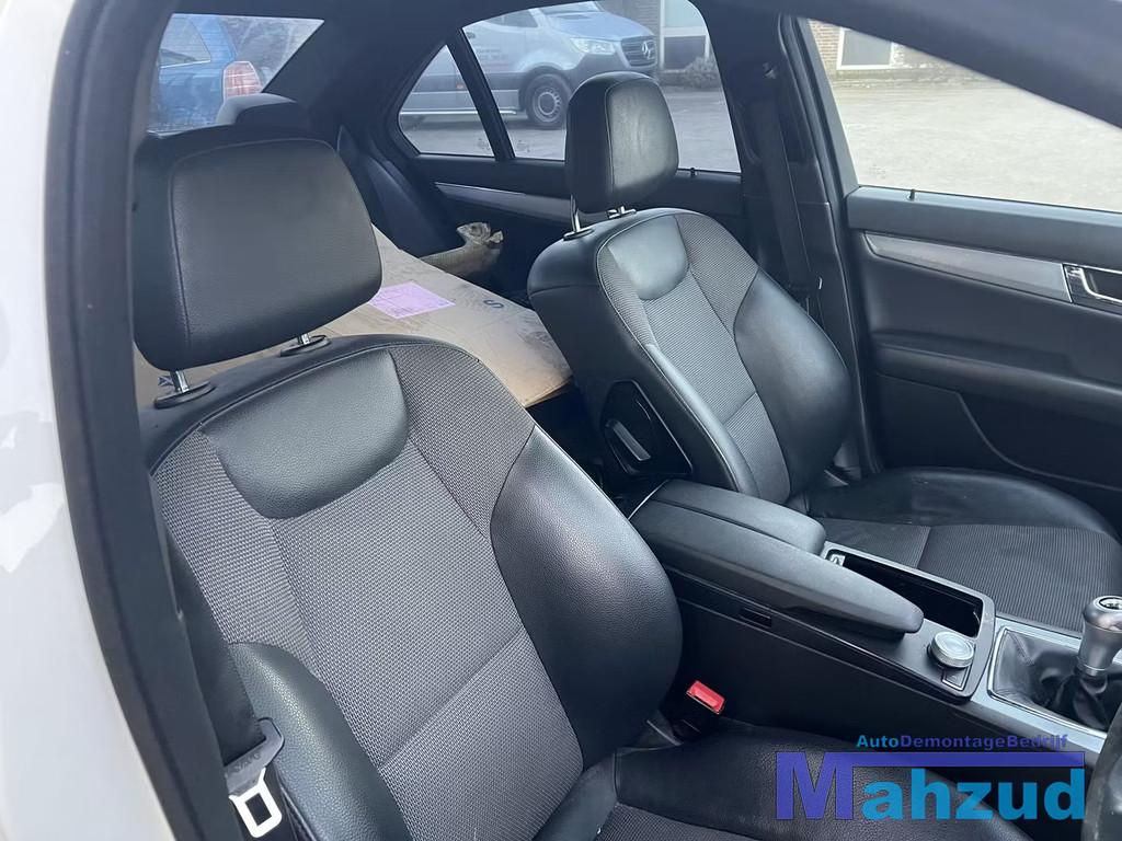 MERCEDES C KLASSE W204 Half leer interieur 2007-2011, Auto-onderdelen, Interieur en Bekleding, Mercedes-Benz, Gebruikt