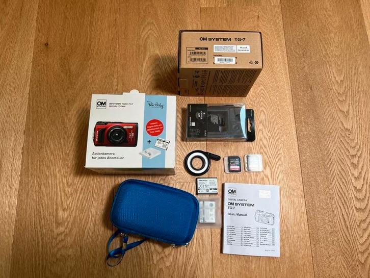 OM System TG-7 + Accessoires, TV, Hi-fi & Vidéo, Appareils photo numériques, Comme neuf, Olympus, Enlèvement ou Envoi