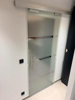 Portes en verre coulissantes 93x215, Bricolage & Construction, Verre, Enlèvement, 80 à 100 cm, 200 à 215 cm