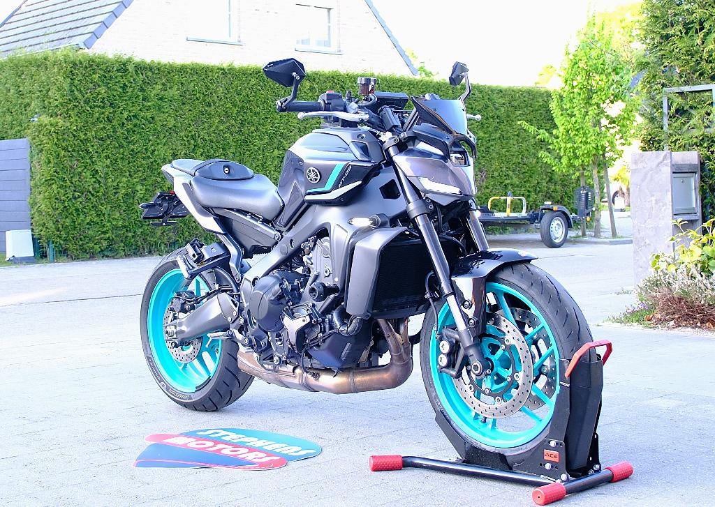 Yamaha MT 09 Midnight Cyan, Motoren, Occasion, 890 cc, Motorrijbewijs A, Bedrijf