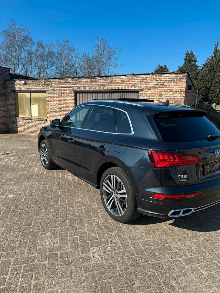 Audi Q5 55 TFSIE 2.0 Hybride/Benzine, Auto's, Audi, Particulier, Q5, Hybride Elektrisch/Benzine, 5 deurs, Automaat, Zwart, Leder