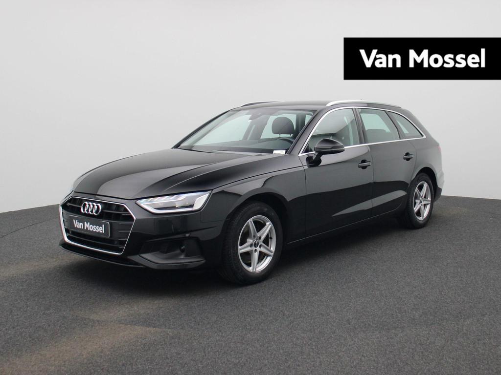 Audi A4 Avant 2.0 35 TDi 120kW S tronic LEDER | NAVI | ZETEL, Auto's, Stof, Gebruikt, Zwart, 4 cilinders