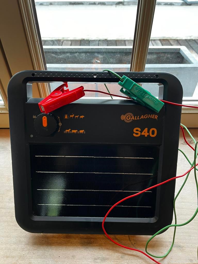 Schrikdraad apparaat Gallagher S40 zonneenergie, Dieren en Toebehoren, Stalling en Weidegang