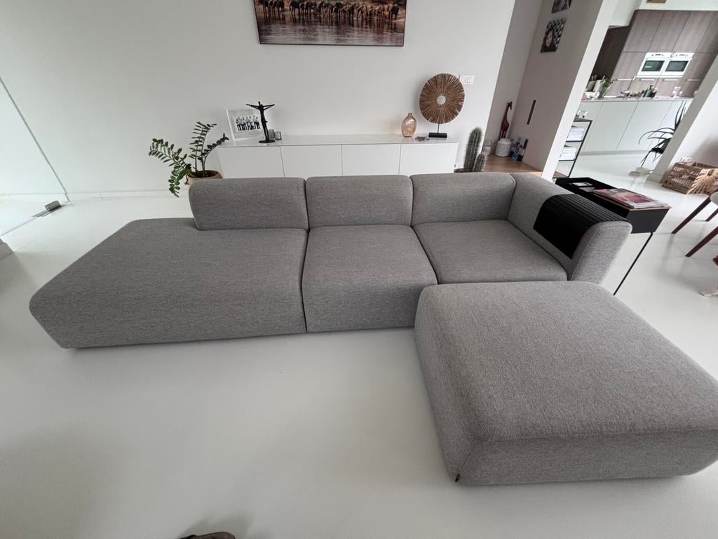 HAY Mags modulaire zetel – 4 elementen + ottoman, Maison & Meubles, Canapés | Coins salons complets, Utilisé, Tissus, Enlèvement