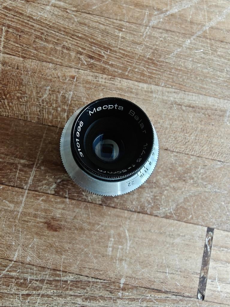 Meopta Belar vergrootlens 50mm, Ophalen of Verzenden, Gebruikt, Doka-onderdelen