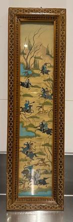 Authentiek Chinees kunstwerk schilderij, Antiek en Kunst, Ophalen