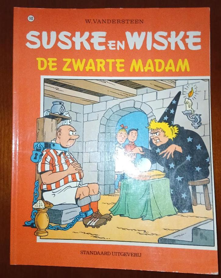 Suske en Wiske De zwarte madam VK 140, 1ste druk, Boeken, Stripverhalen, Zo goed als nieuw, Eén stripboek, Ophalen of Verzenden
