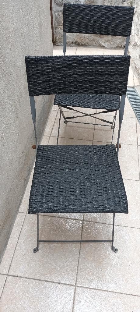 deux chaises pliantes, Maison & Meubles, Comme neuf, Deux, Enlèvement, Classique