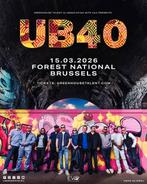 2 E-tickets UB40 Vorst nationaal 15 maart 2026, Tickets & Billets, Concerts | Pop, Deux personnes, Mars