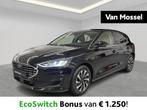 Ford Focus 1.0i EcoBoost 74kW Connected, Auto's, 1330 kg, Stof, Gebruikt, Zwart