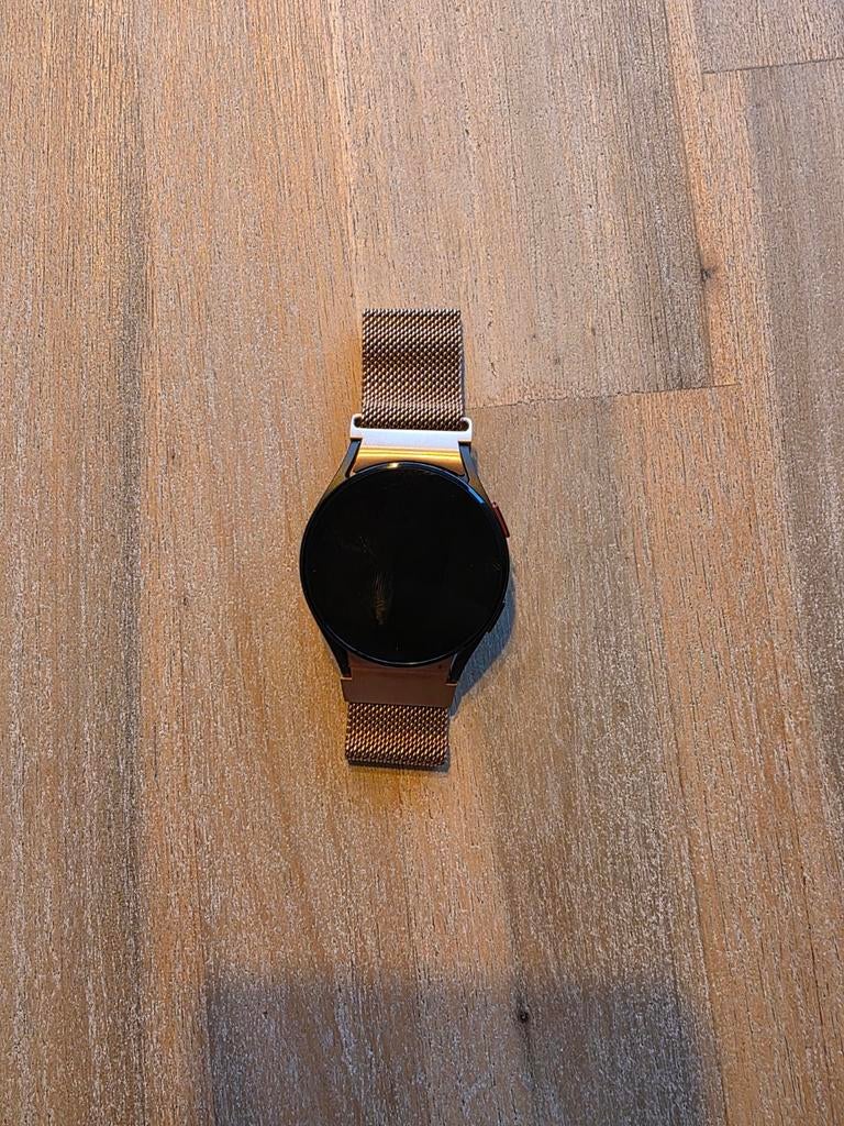 Samsung watch 4, Ophalen, Zwart, Zo goed als nieuw, Samsung galaxy watch