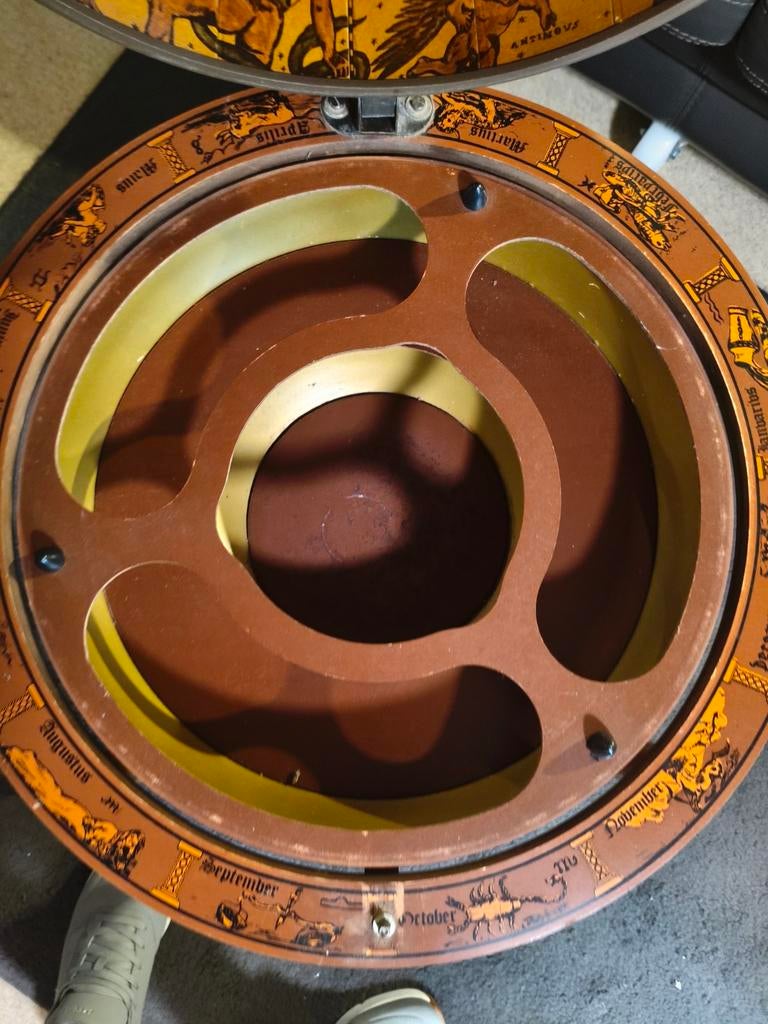 Antieke wereldbol prima staat, Ophalen