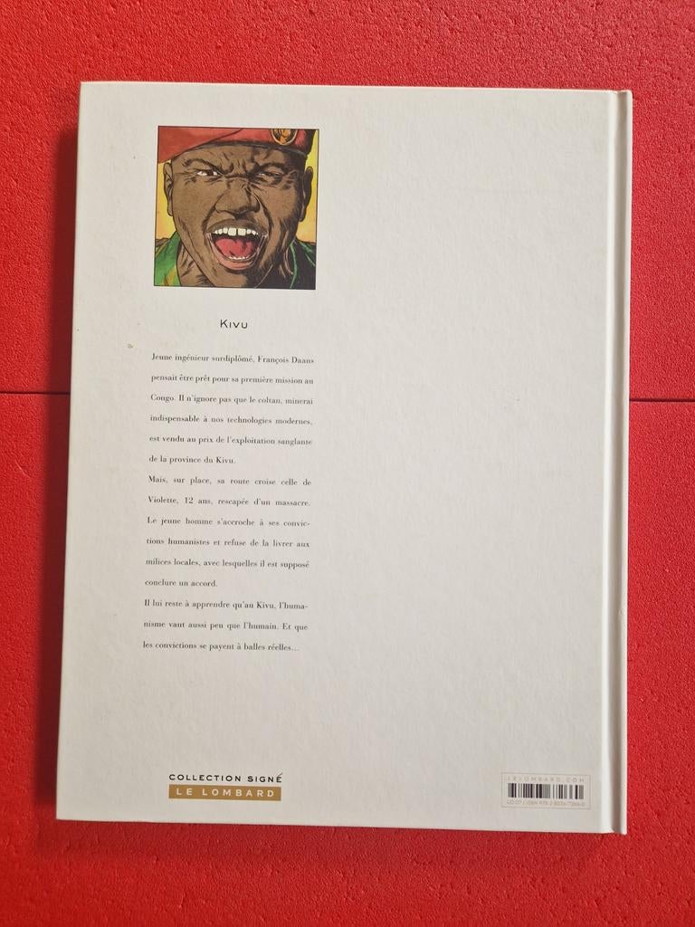 Bd kivu, EO, avec dédicace, Enlèvement ou Envoi