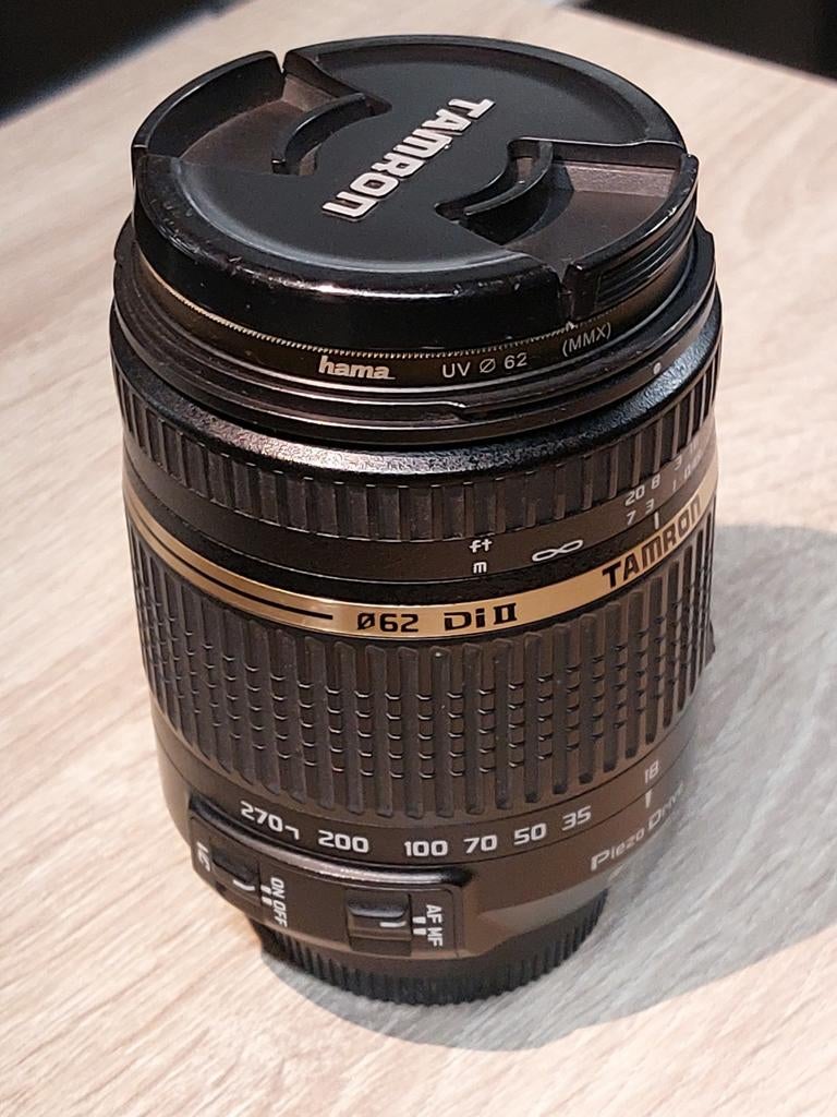 Tamron 18-270, TV, Hi-fi & Vidéo, Photo | Lentilles & Objectifs, Utilisé, Lentille standard, Zoom