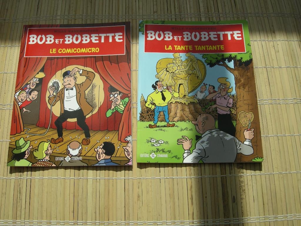 2 BOB et BOBETTE le comicomicro dans La tante tante tante, Plusieurs BD, Enlèvement ou Envoi, Willy Vandersteen, Comme neuf