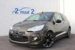 Citroën DS3 Cabrio 1.6 Navi/Cruise 2 JAAR garantie!, Auto's, Automaat, Euro 5, Gebruikt, Zwart