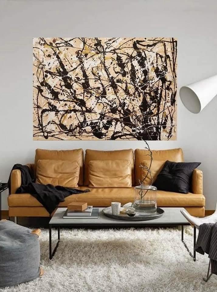 Tableau unique moderne, Antiquités & Art, Art | Peinture | Abstraite, Enlèvement