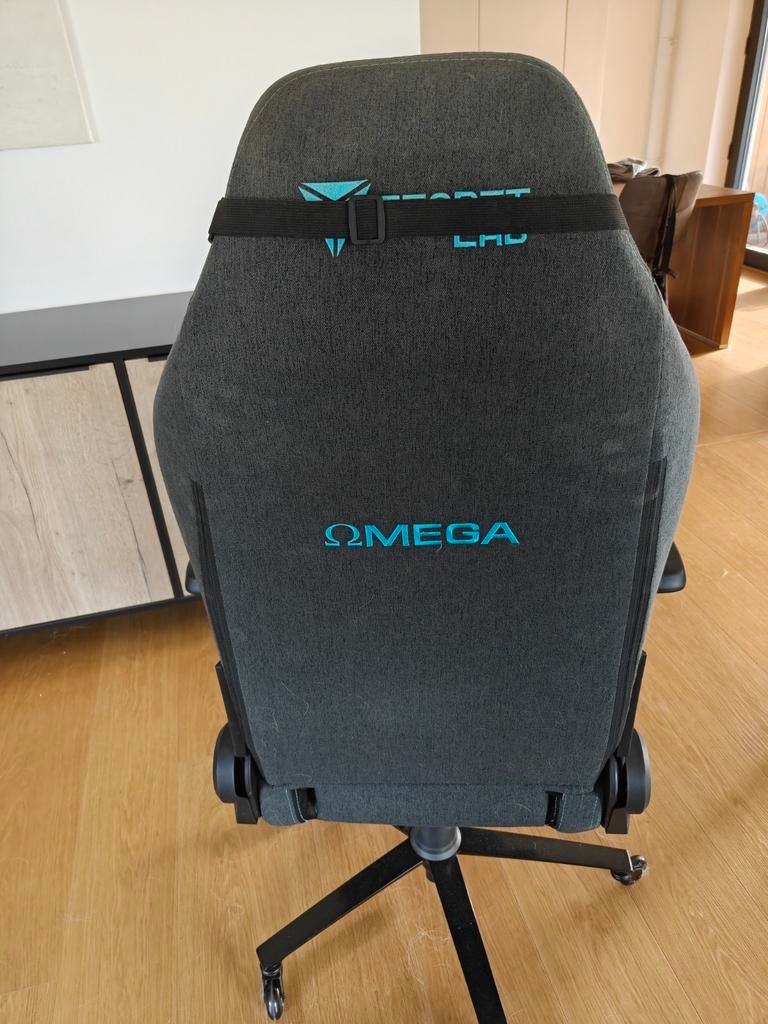 Secretlab omega 2020, Maison & Meubles, Gris, Chaise de bureau de gaming, Enlèvement, Utilisé