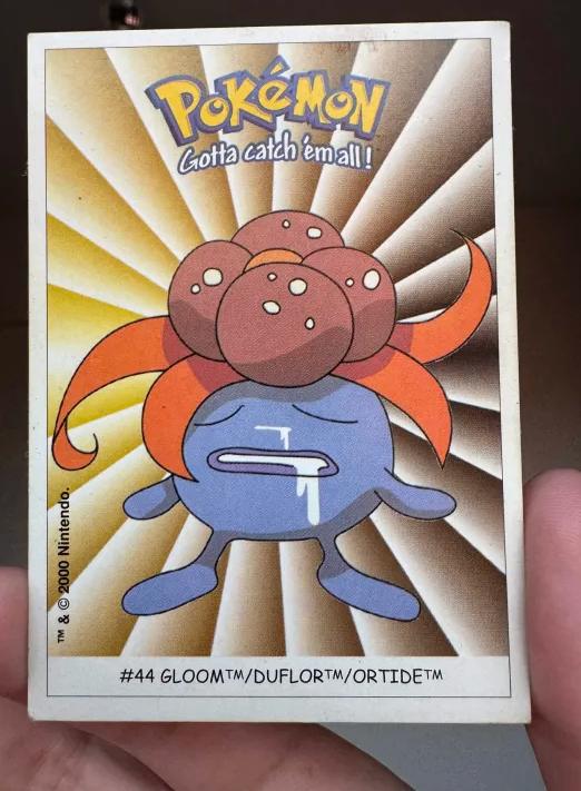 Gloom dunkin boomer 2000 nintendo stickers Pokémon, Enlèvement ou Envoi, Utilisé, Cartes en vrac