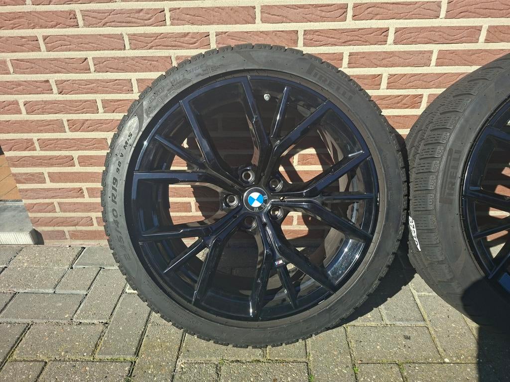 BMW 5 serie G30 G31 19 inch velgen 845M styling winterbanden, 245 mm, Banden en Velgen, Winterbanden, Ophalen