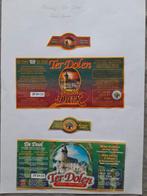 Brouwerij de dool helchteren bier etiketten, Verzamelen, Ophalen of Verzenden